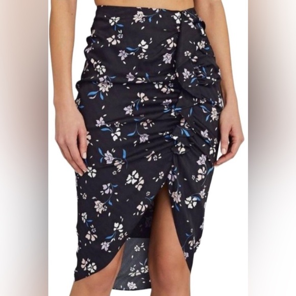 Veronica Beard Hazel Floral Skirt, Size 2 - Picture 4 of 10